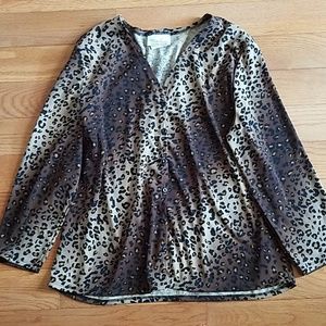 Leopard Blouse